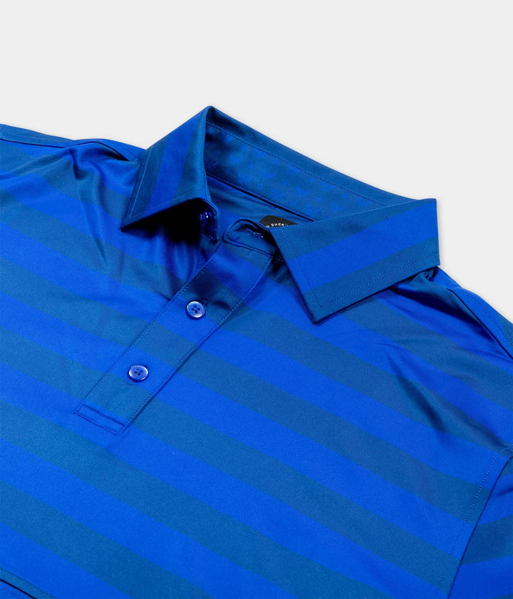 Stars and Stripes Polo (Blue)