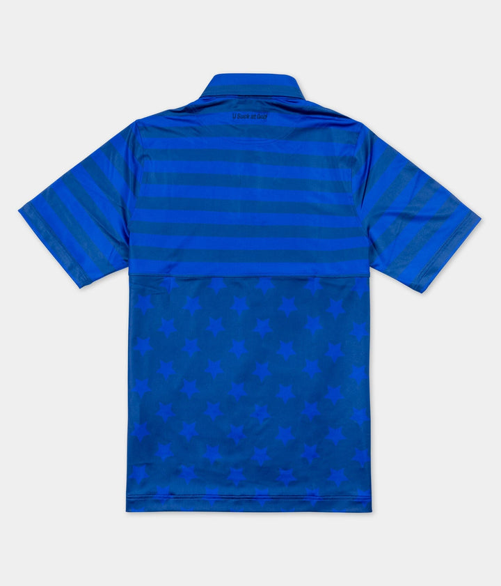 Stars and Stripes Polo (Blue)
