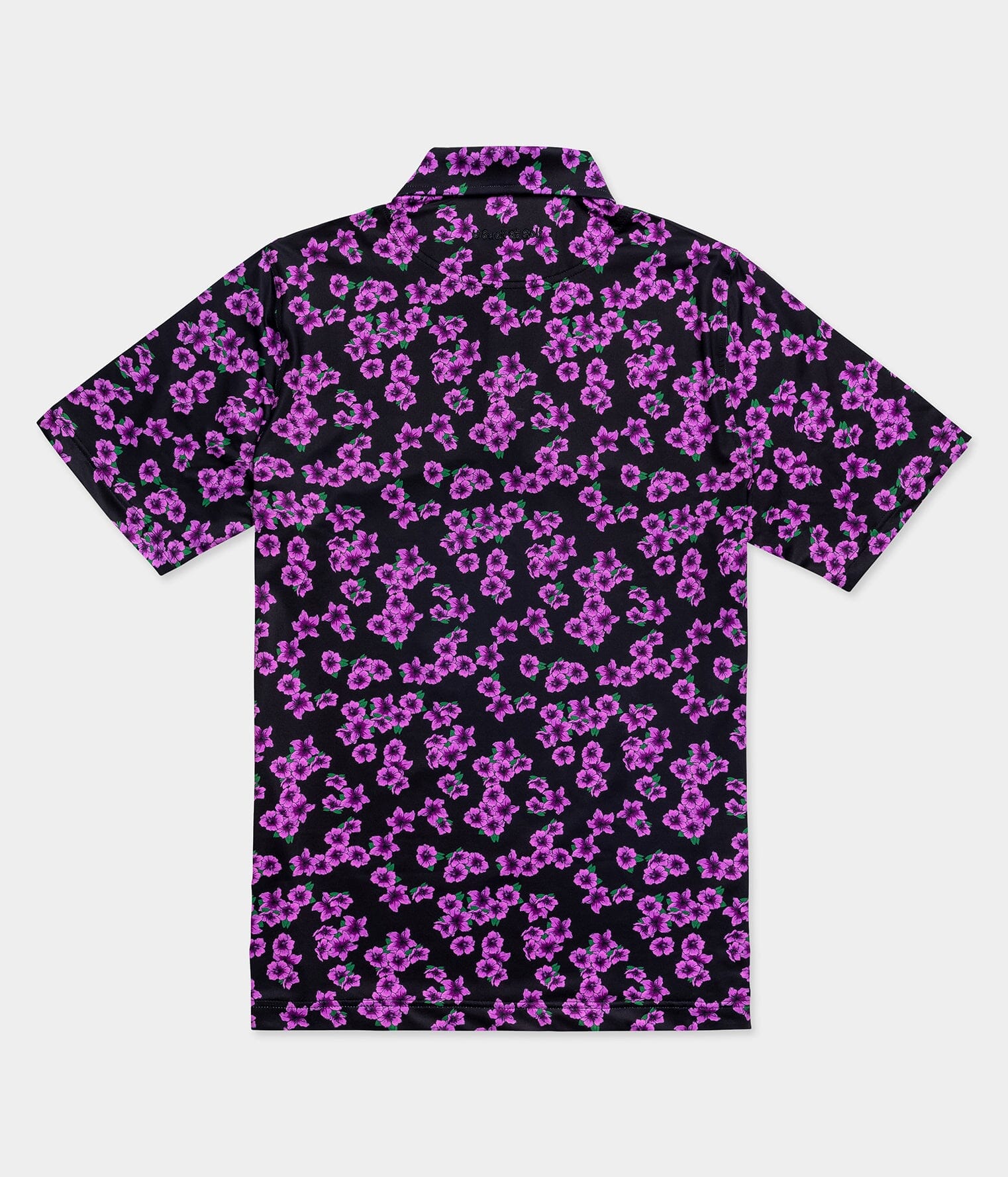 April Flowers Polo (Black) – U Suck at Golf