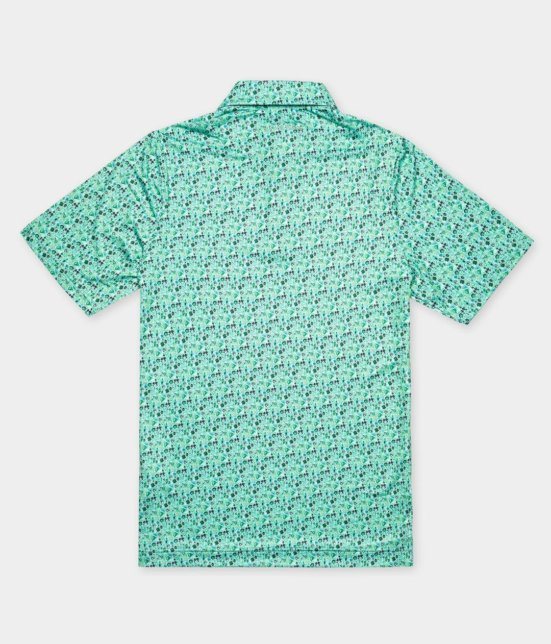 Irish Abstract Doodle Polo