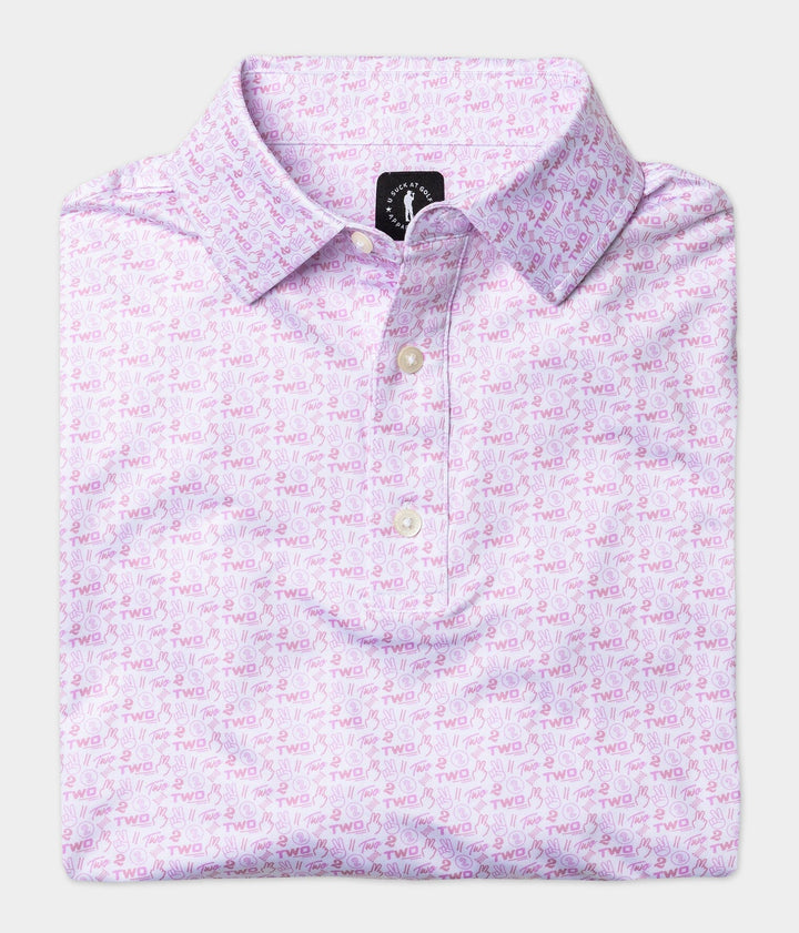 Two In The Pink Polo