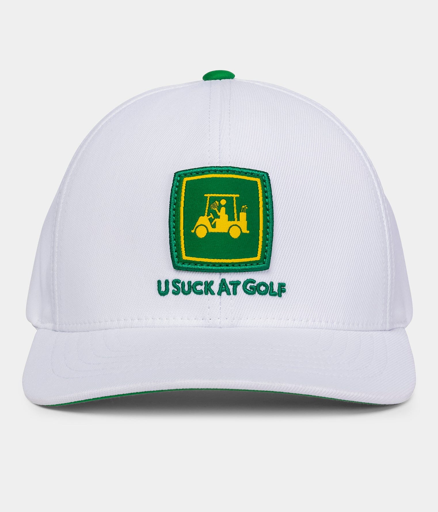 Brew Sweeper Snapback Hat – U Suck at Golf