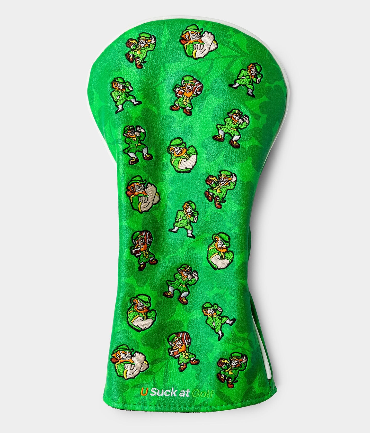 Leprechaun Driver Cover – U Suck at Golf