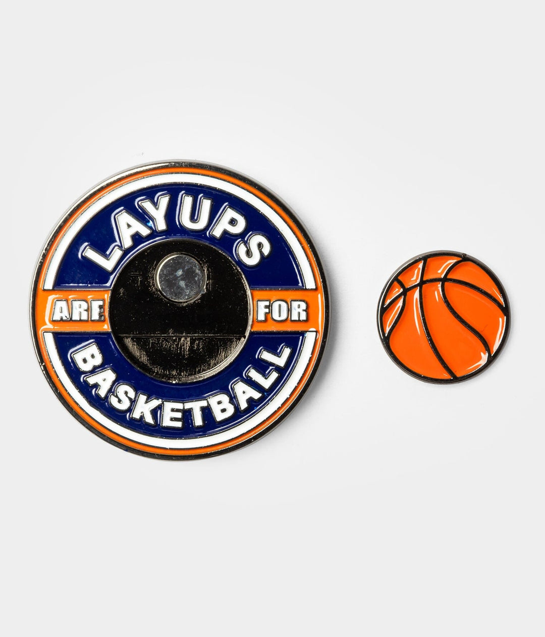 Layups Are For Basketball Ball Marker