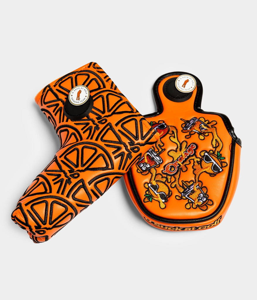 Drink.USAG Orange Crush Putter Cover – U Suck at Golf