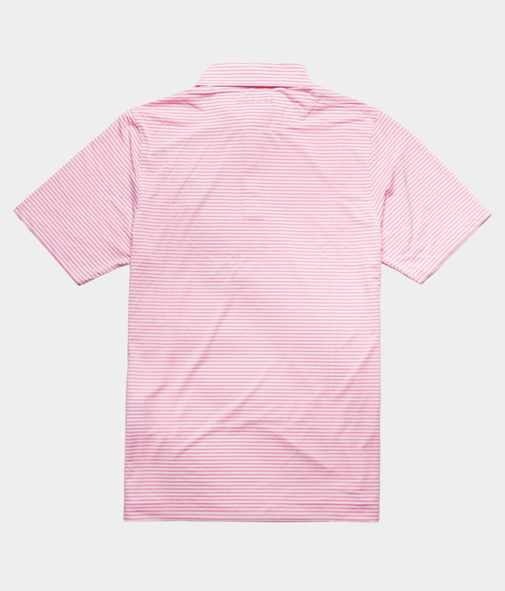 Summer Stripes Polo (Pink)