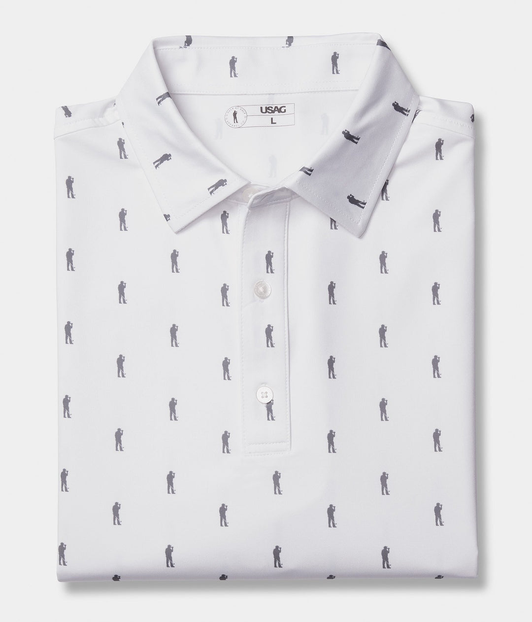 Here For Beer Polo (White)